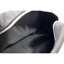 Prada Trousse Nylon Nero e Menta