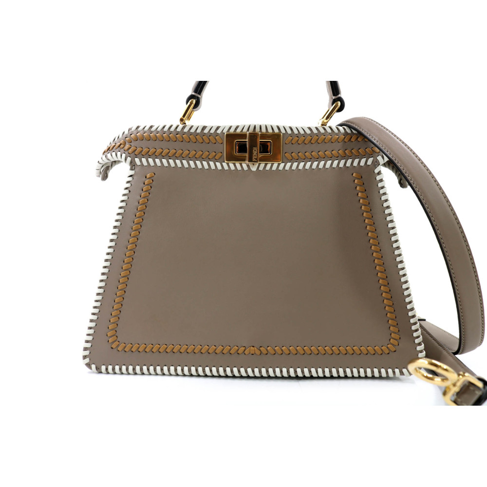 Fendi Peekaboo Pelle Tortora