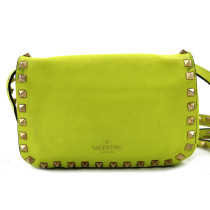 Valentino Tracollina Pelle Gialla