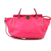 Valentino Shopping Pelle Fucsia