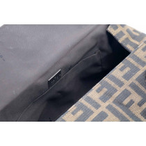 Fendi Tracollina Zucca Marrone
