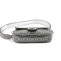 Fendi Baguette Paillettes Argento