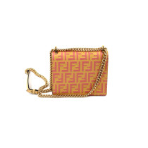 Fendi Kan U Pelle Rosa e Giallo