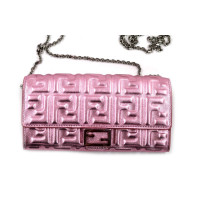 Fendi Woc Pelle Rosa Irridescente
