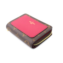 Louis Vuitton Portafoglio Lou Wallet Monogram e Pelle Bordeaux
