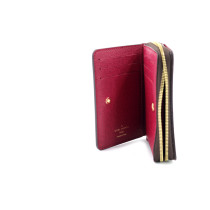 Louis Vuitton Portafoglio Lou Wallet Monogram e Pelle Bordeaux