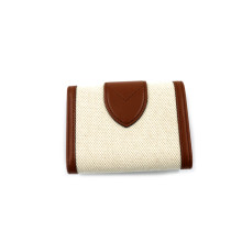 Louis Vuitton Portafoglio Pont Neuf Wallet Tela Beige