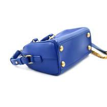 Saint Laurent Bauletto Pelle Blu
