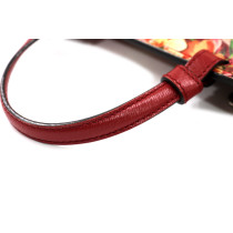Gucci Bamboo Pelle Rossa