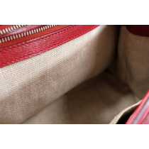 Gucci Bamboo Pelle Rossa