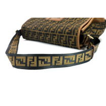 Fendi Tracolla Zucca Marrone