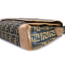 Fendi Tracolla Zucca Marrone