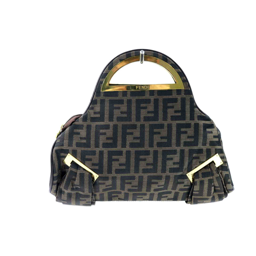Fendi Pochette Smile Zucca Marrone