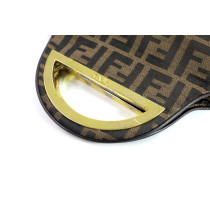 Fendi Pochette Smile Zucca Marrone