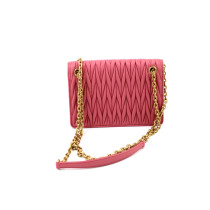 Miu Miu Tracollina Pelle Rosa