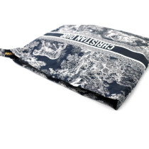 Dior Pochette Travel Tela Blu