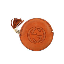 Gucci Portamonete Round Pelle Biscotto