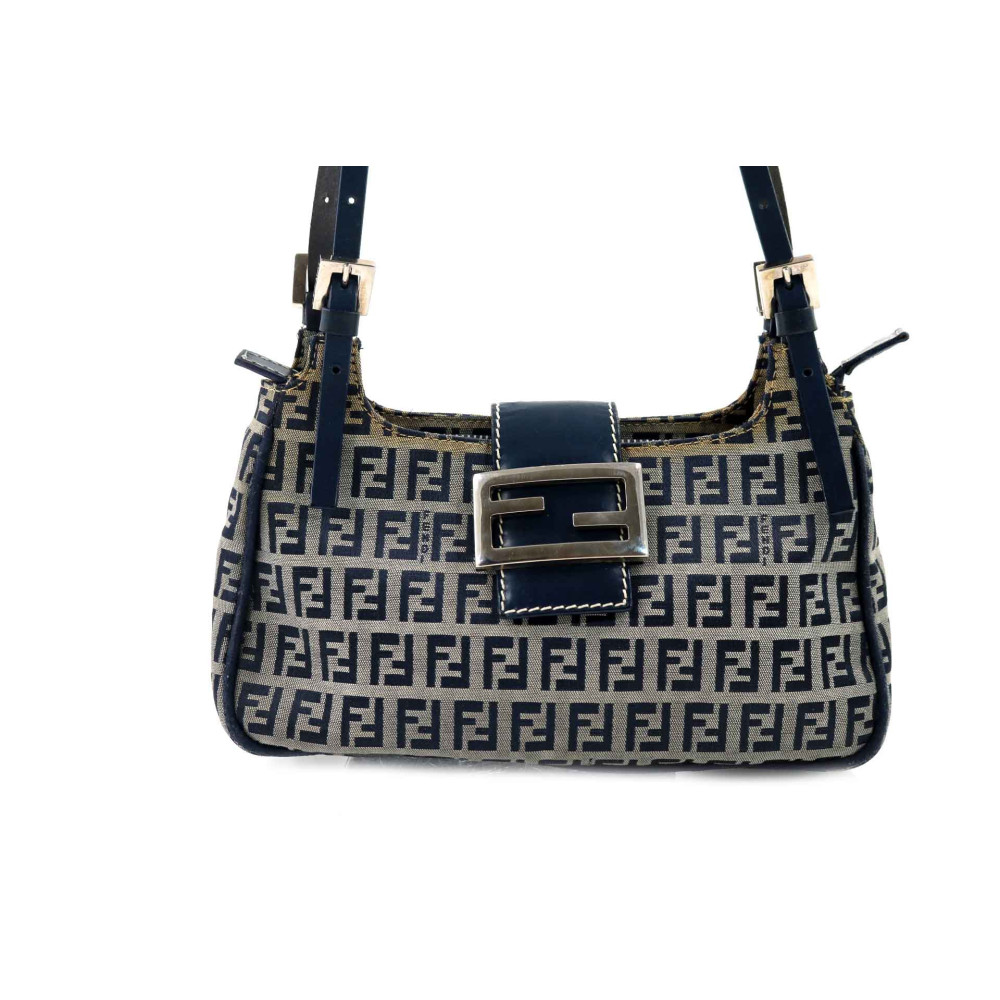 Fendi Baguette Zucca Blu