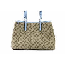 Gucci Shopping Emblem GG Beige