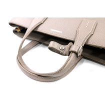 Burberry Shopping Pelle Grigia