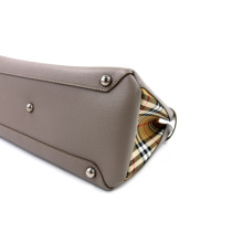 Burberry Shopping Pelle Grigia