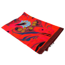 Gucci Pareo Cotone Rosso e Verde