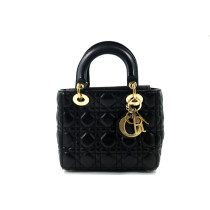 Dior Lady Dior My ABC Dior Pelle d'Agnello Nera
