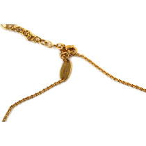 Louis Vuitton Collana Essential V Ottone Oro