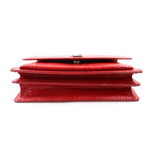 Saint Laurent Sunset Media Pelle Rossa