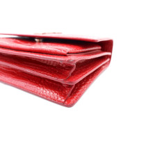 Saint Laurent Sunset Media Pelle Rossa