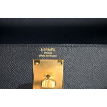 Hermes Kelly Pelle Nera