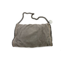 Stella McCartney Falabella Fold Over Grigia