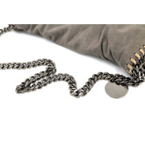 Stella McCartney Falabella Fold Over Grigia