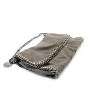 Stella McCartney Falabella Fold Over Grigia