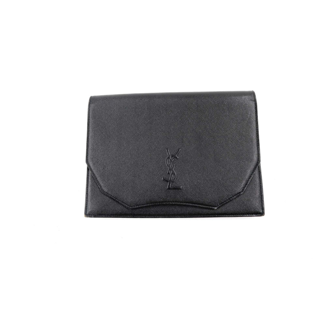 Saint Laurent Pochette Sulpice Pelle Nera
