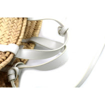 Celine Classic Panier Triomphe Rafia Beige