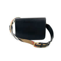 Burberry Tracolla Pelle Nera