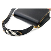Burberry Tracolla Pelle Nera