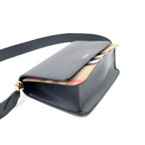 Burberry Tracolla Pelle Nera