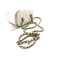 Chanel Vanity Case Pelle Bianca