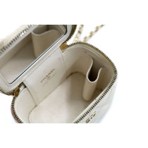Chanel Vanity Case Pelle Bianca