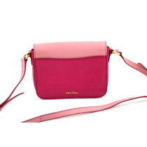 Miu Miu Madras Pelle Rosa e Fucsia