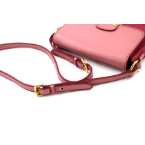 Miu Miu Madras Pelle Rosa e Fucsia