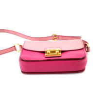 Miu Miu Madras Pelle Rosa e Fucsia