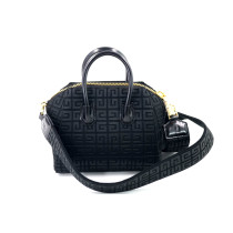 Givenchy Antigona Tessuto e Pelle Nera