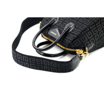 Givenchy Antigona Tessuto e Pelle Nera
