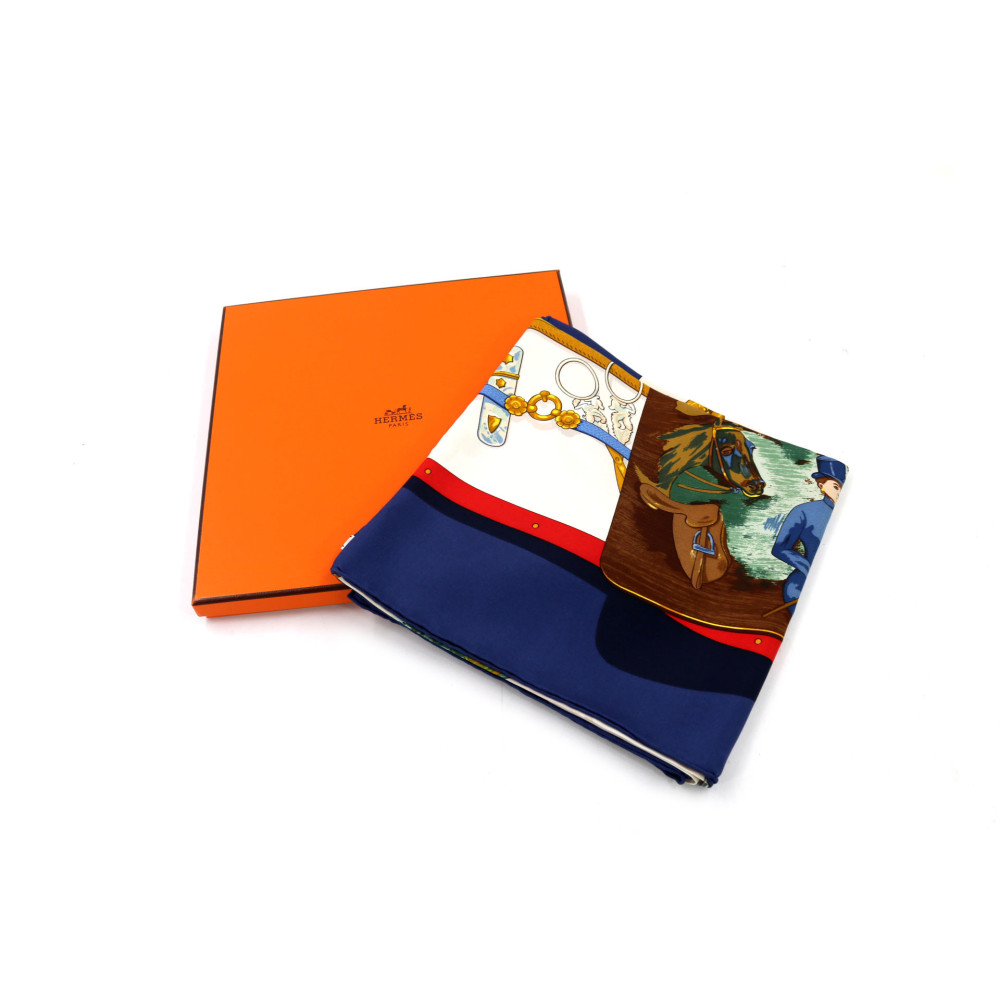 Hermes Foulard Seta Multicolor