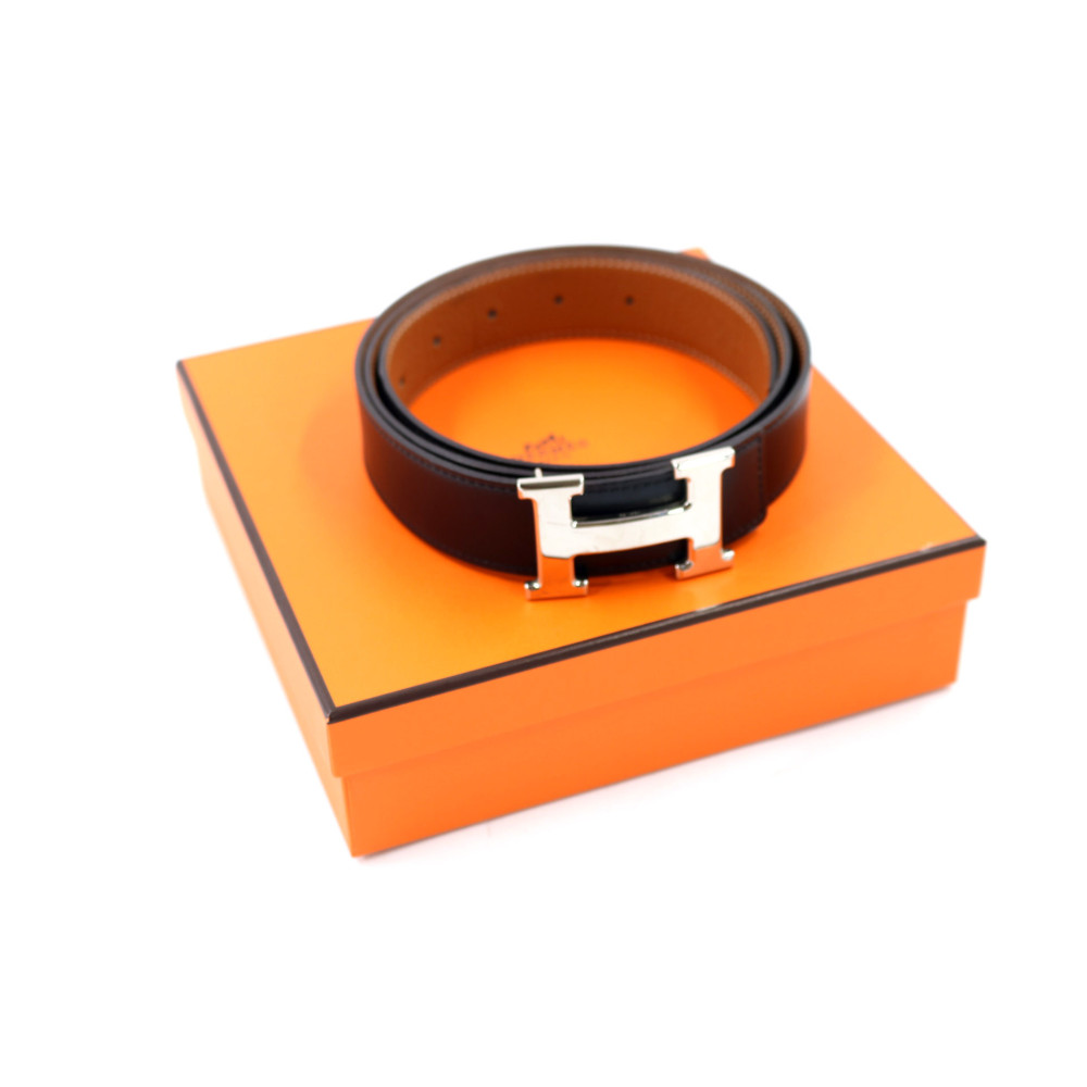 Hermes Cintura Pelle Nera