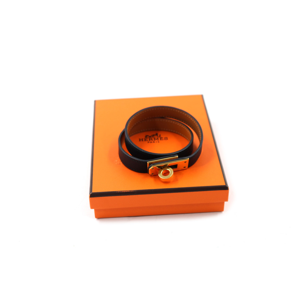 Hermés Bracciale Kelly Pelle Nera