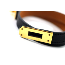 Hermés Bracciale Kelly Pelle Nera